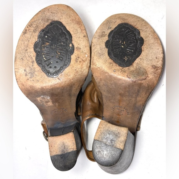 FIORENTINI + BAKER Women’s Open Toe Block Heel Mules Size EU 40 (10 USA) - Picture 11 of 15